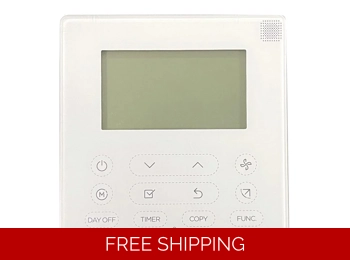 C&H Wired Thermostat for Astoria Wall Mounts, Ducted, Ceiling, Floor-Ceiling and Console Mini Split